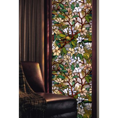 Artscape Magnolia Decorative Window Film 24 In X 36 In The Home   P 1000404198 