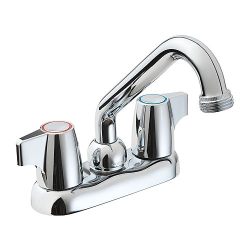 Manor 2-Handle Laundry Faucet in Chrome