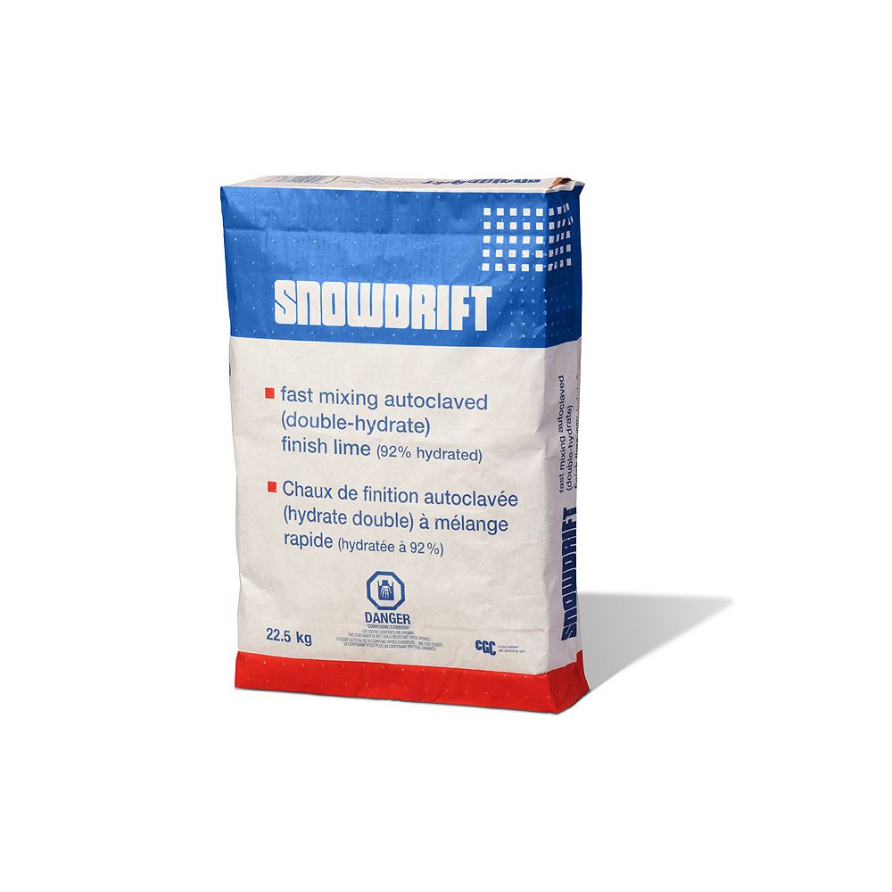 CGC Snow Drift Double Hydrated Finishing Lime The Home Depot Canada