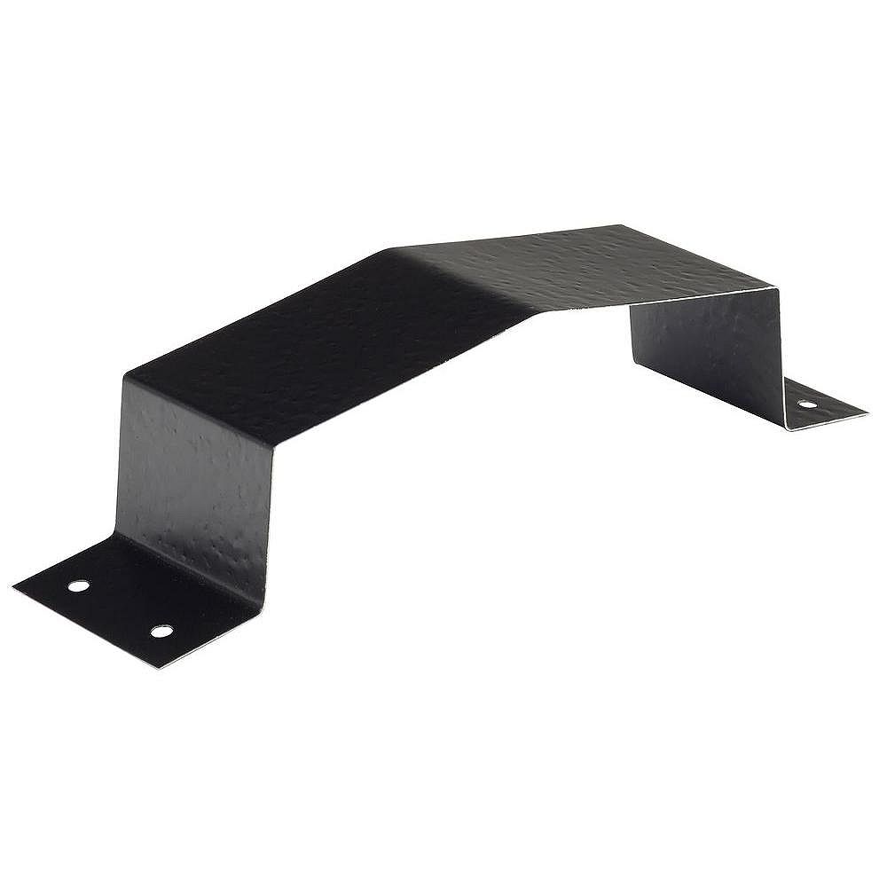 GAF Master Flow 8inch Aluminum Ridge Vent Joint Straps in Black The