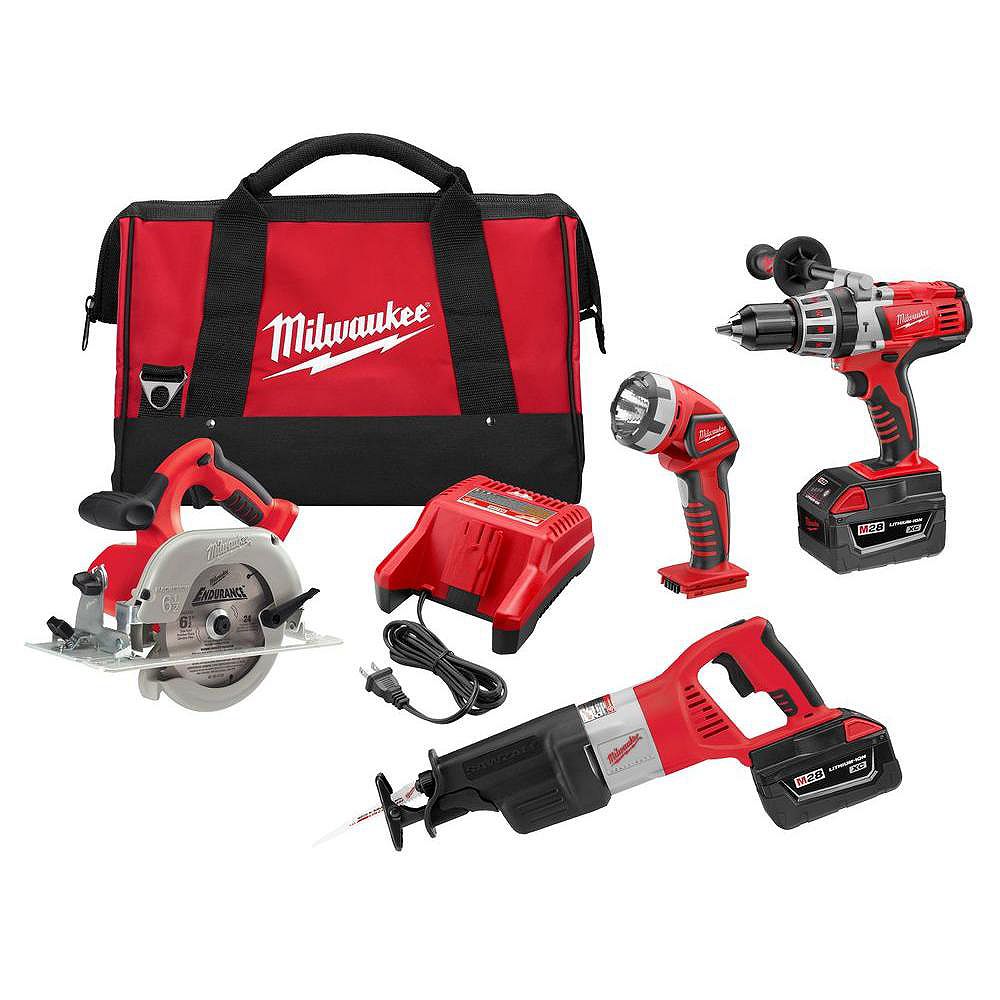 milwaukee-tool-m28-28v-4-piece-combo-kit-the-home-depot-canada