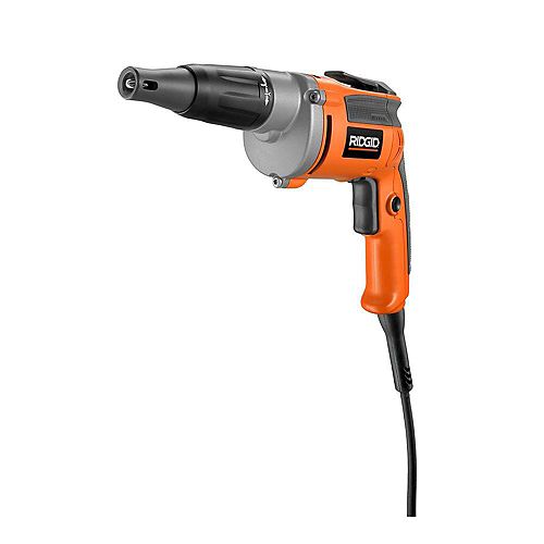 Heavy-Duty 6.5 Amp Corded VSR Drywall Screwdriver