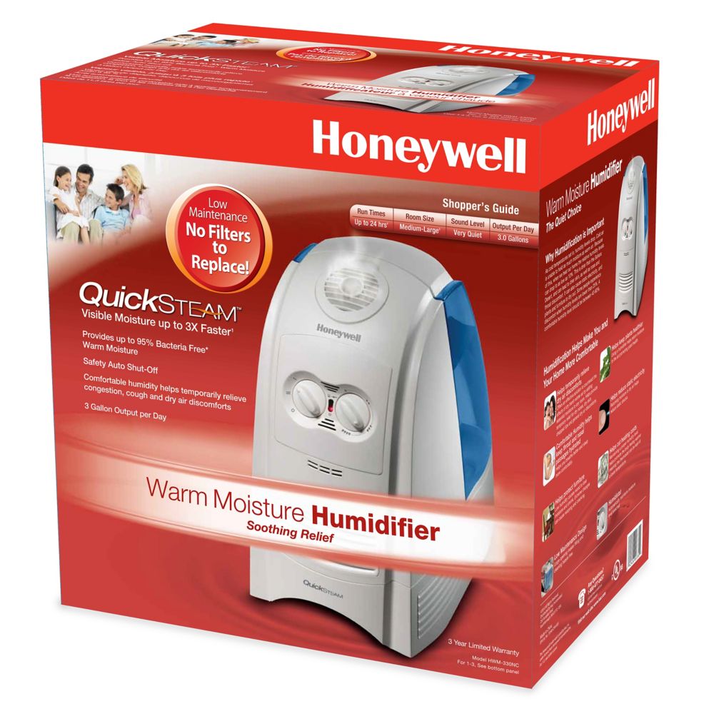 honeywell warm mist humidifier