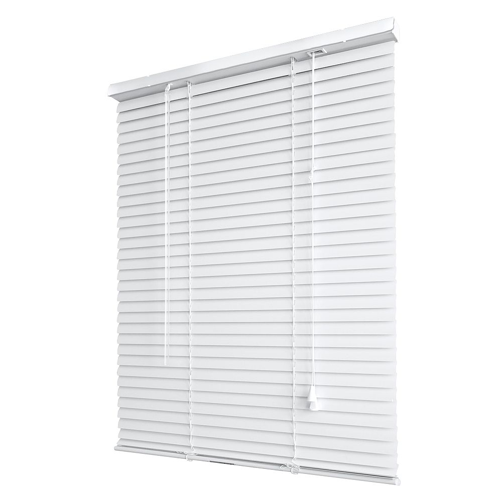 HDG 1 Inch Light Filtering Vinyl Mini Blind, White - 60 Inch x 64 Inch ...