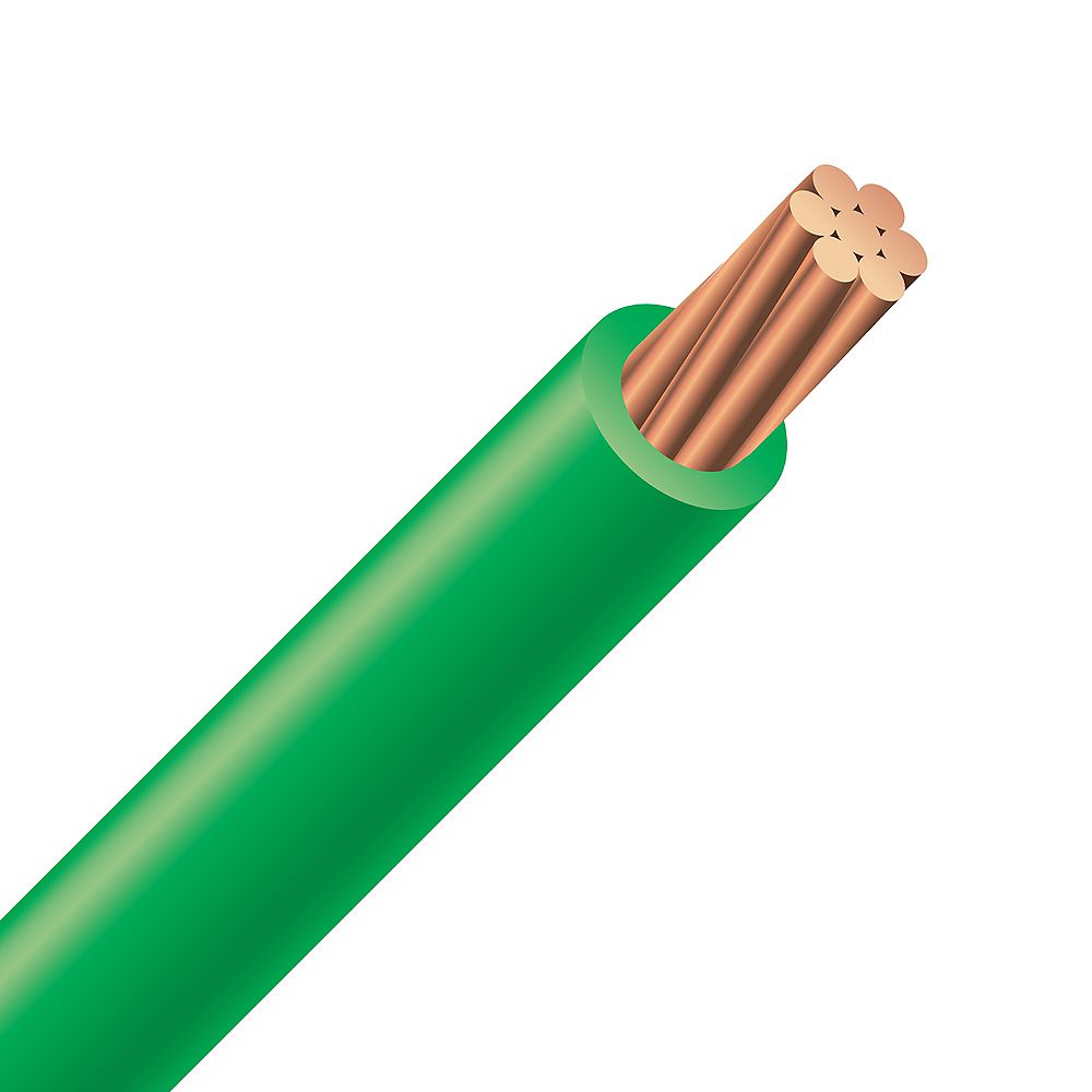Southwire 6/7 RW90 SimPull Electrical Wire - Green (Cut By The Metre ...