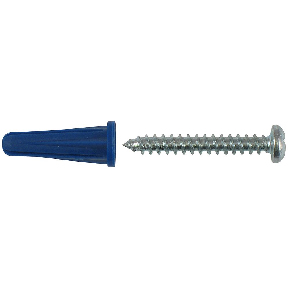 paulin-no-6-8-x-3-4-inch-plastic-wall-anchors-with-screws-30-pack