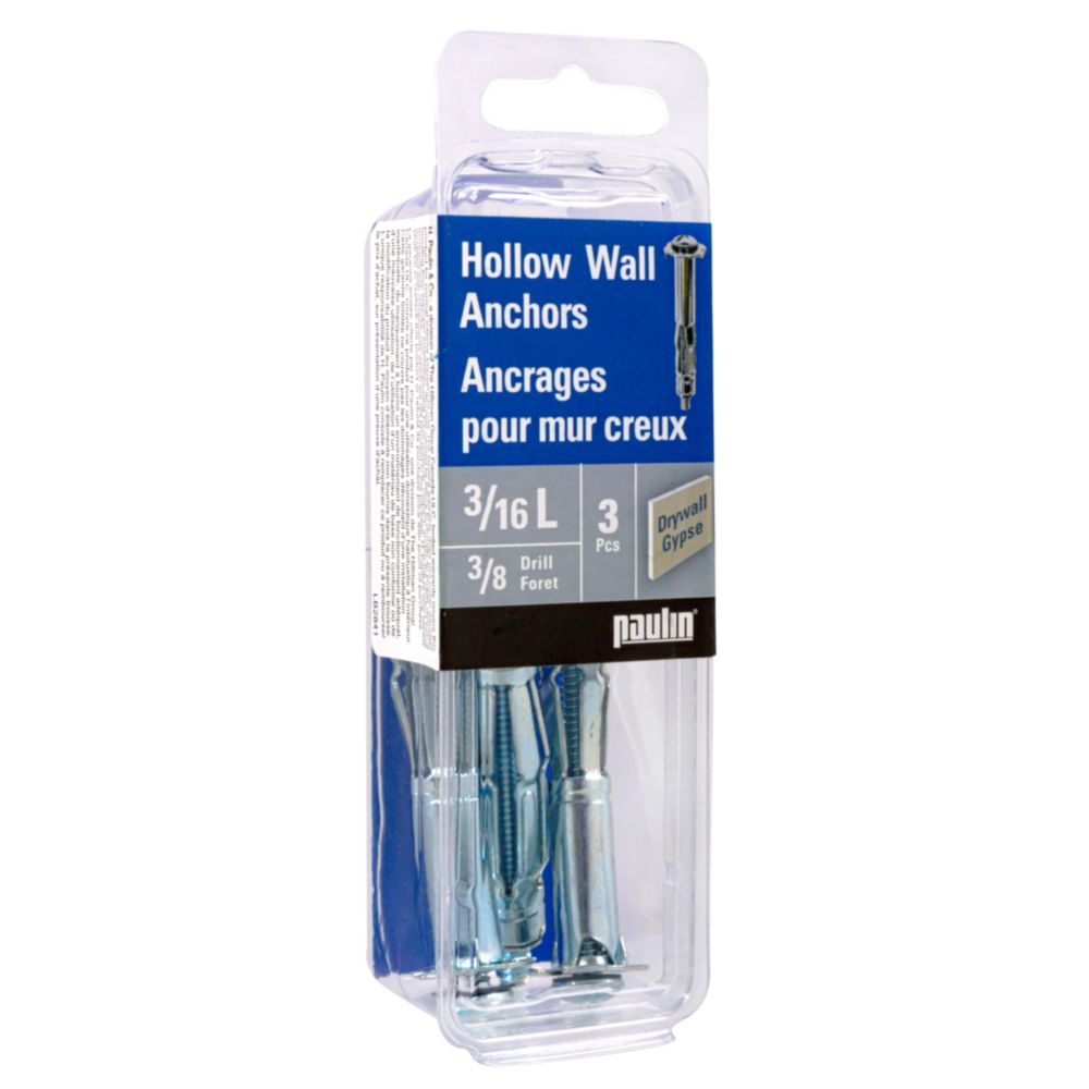 Hollow Drywall Anchors Anchors The Home Depot Canada