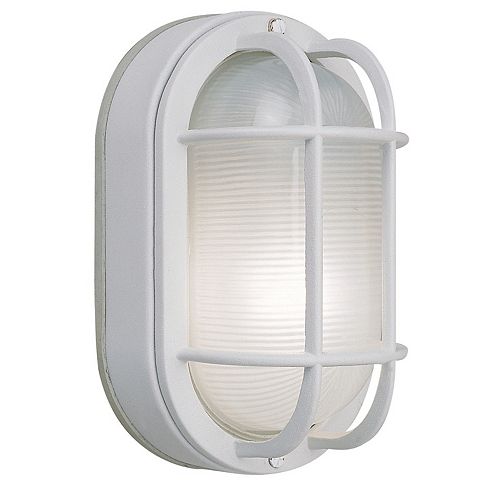 White Outdoor Wall Lights The Home, Outdoor Wall Lighting Home Depot Canada