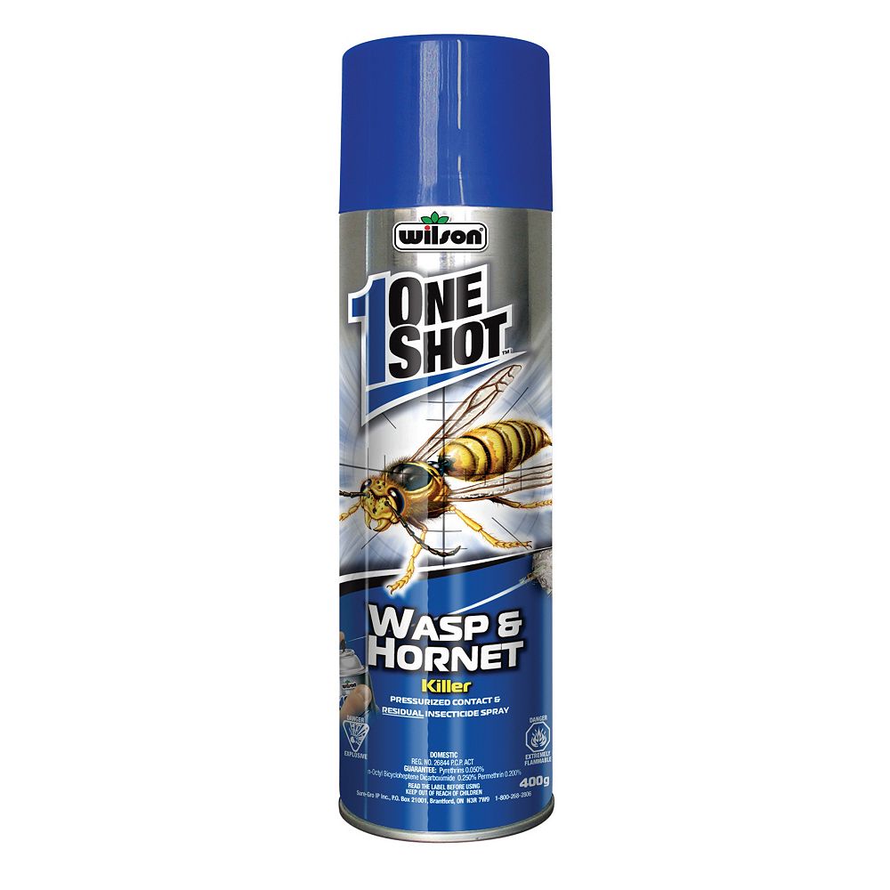 Wilson Oneshot 400g Wasp And Hornet Spray The Home Depot Canada