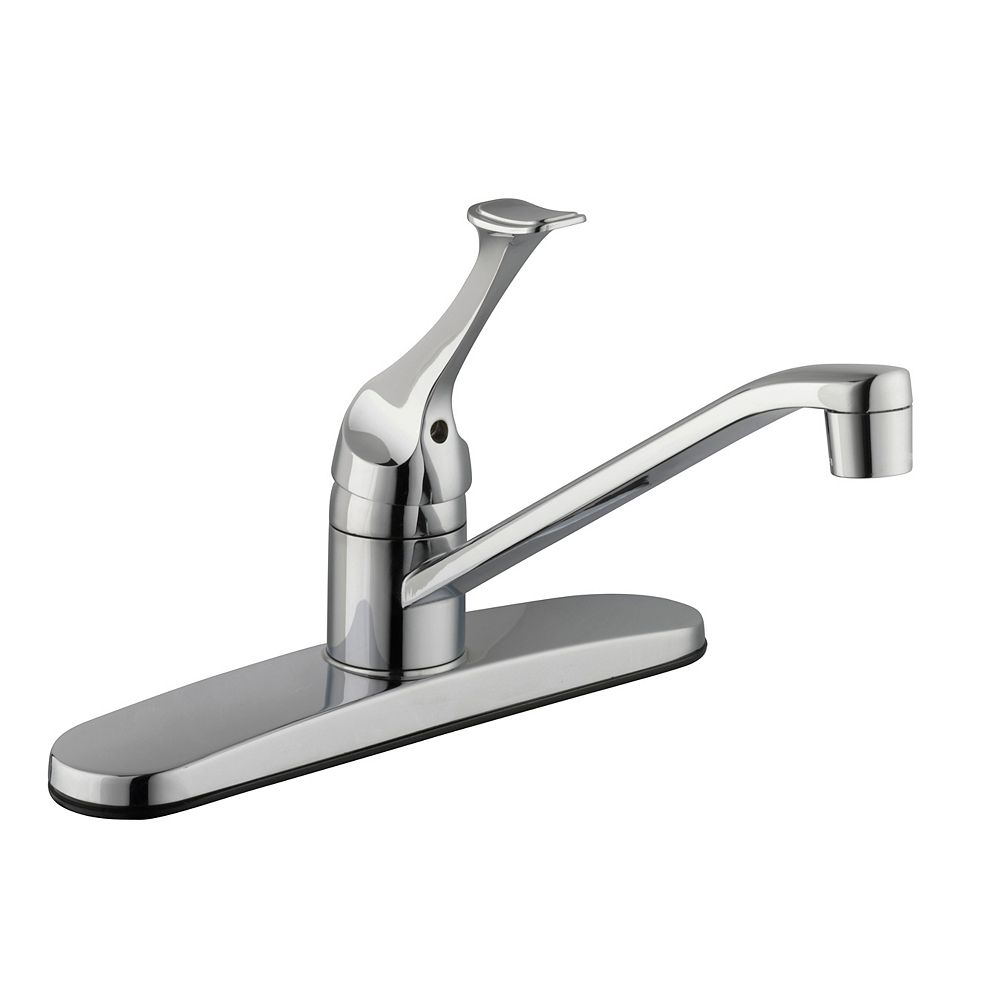 Glacier Bay Single Handle Kitchen Faucet In Chrome The Home Depot Canada