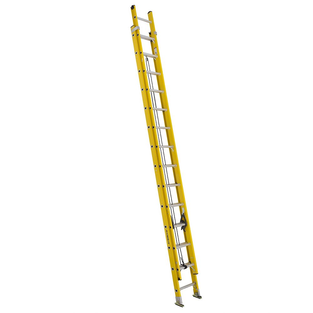 Featherlite fibreglass extension ladder 28 Feet grade IA The Home Depot Canada