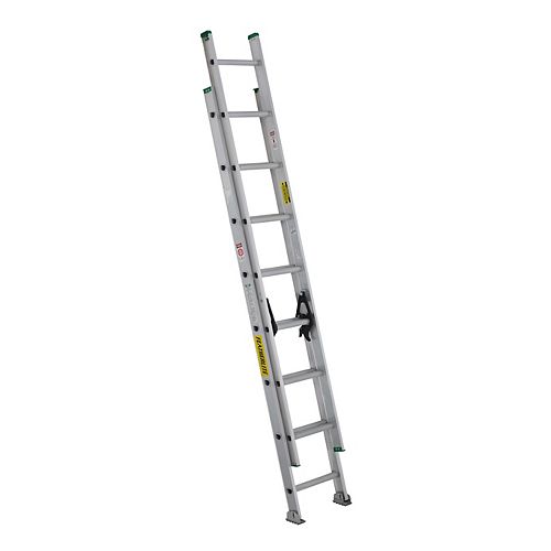 aluminum extension ladder 16 Feet  grade II