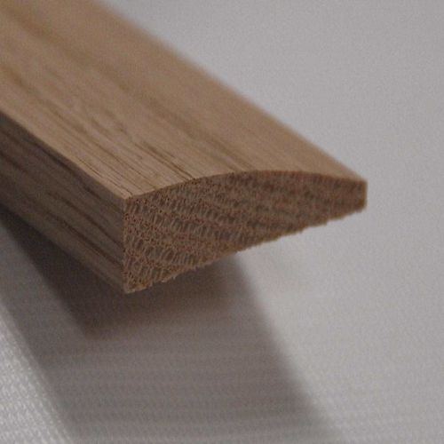 Red Oak Reducer Floor Moulding, Natural - 7/16 Inch