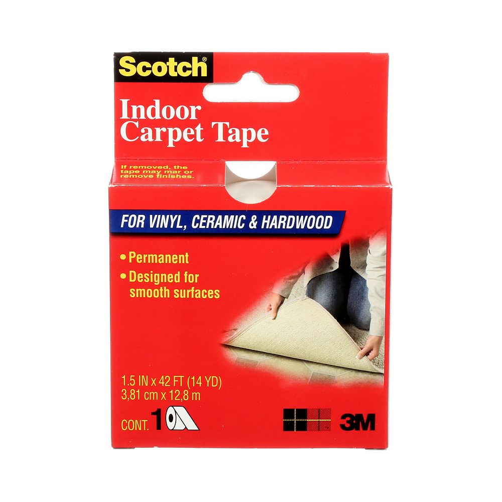 Scotch Double Sided Carpet Tape Ct2010, How Can I Remove Carpet Tape From Hardwood Floors