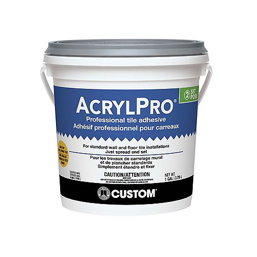 AcrylPro 1 Gal. Ceramic Tile Adhesive