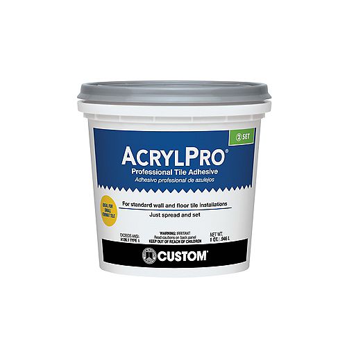 AcrylPro 1 Qt. Ceramic Tile Adhesive