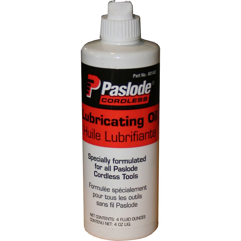 Paslode Cordless Nailer Lubrication Oil 4Oz Bottle The Home Depot Canada