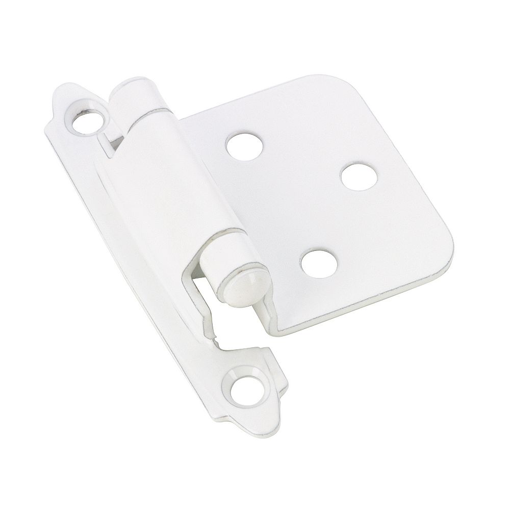 Richelieu SemiConcealed SelfClosing Hinge White (20Pack) The