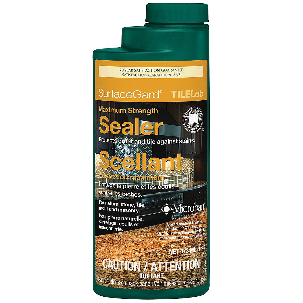 Custom Building Products TileLab SurfaceGard Stone, Grout & Tile Sealer