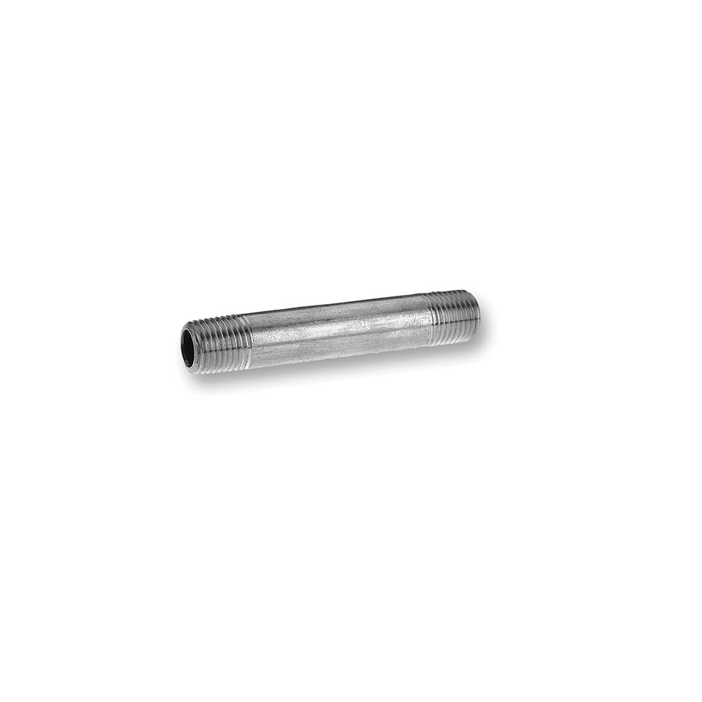 AquaDynamic Galvanized Steel Pipe Nipple 1 Inch x 72 Inch The Home Depot Canada