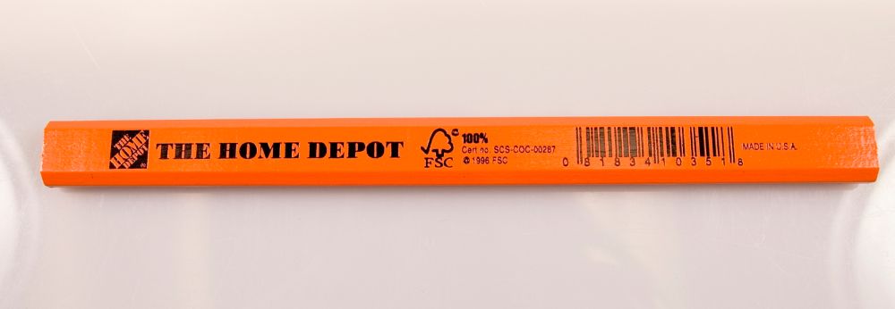 home depot pencil