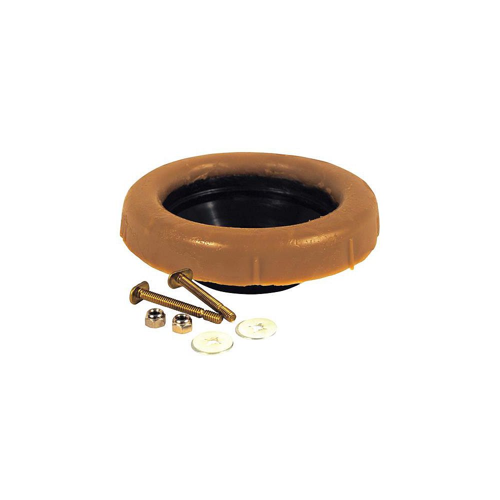 Oatey Joint De Cire Pour Toilette Avec Manchon Et Boulons 2 1/4 Po En Laiton Home Depot Canada