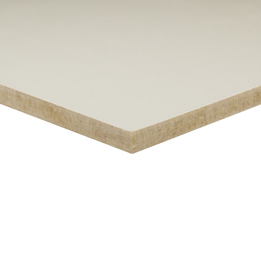 Alexandria Moulding 1/4-inch x 2 Feet x 4 Feet White Vinyl Handy Panel ...