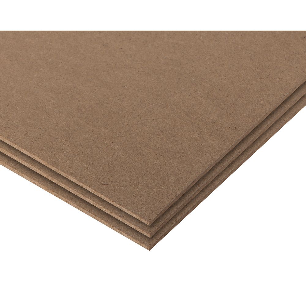 Cutler Group Standard Hardboard Panel 1/8 Inches X 2 Feet X 2 Feet