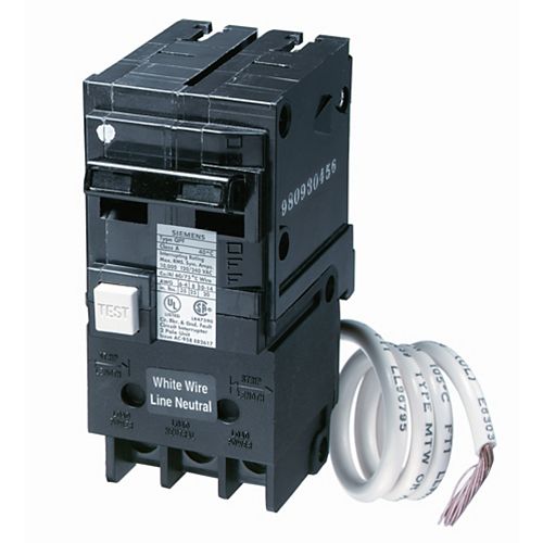 50A 2 Pole 120/240V Type Q GFCI Breaker