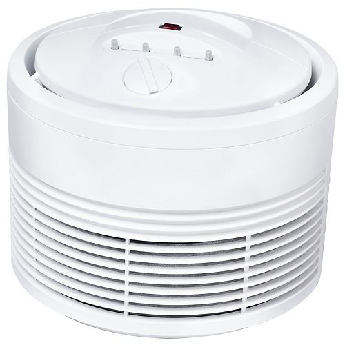 Permanent True HEPA Round Air Purifier with Germ Reduction