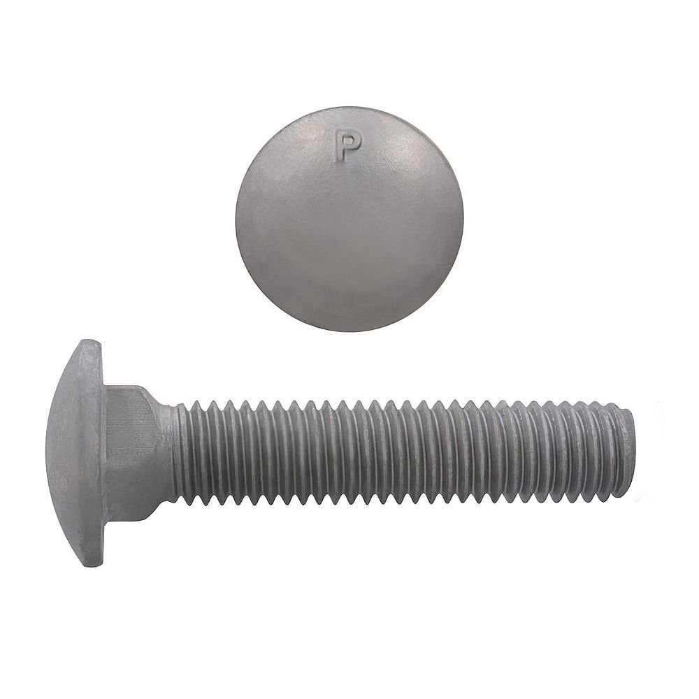 Paulin 1/2inch x 21/2inch Carriage Bolt Hot Dipped Galvanized