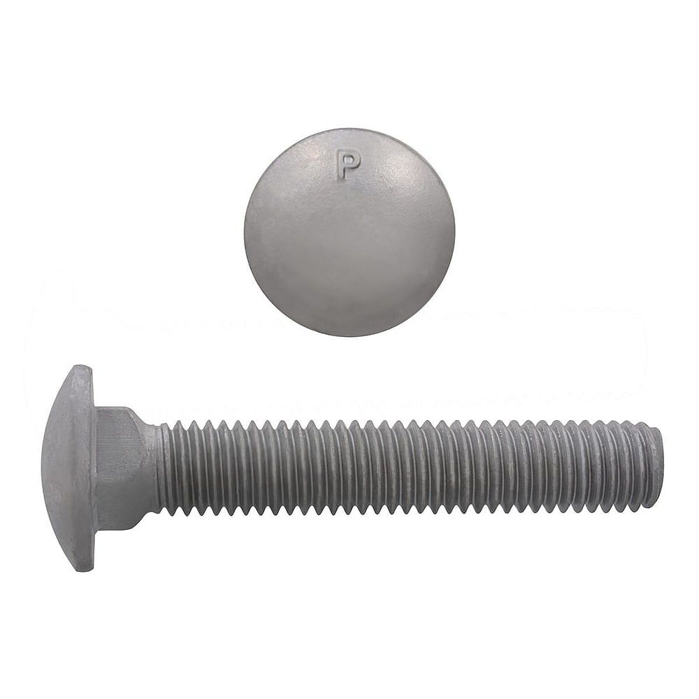 Paulin 1/2inch x 3inch Carriage Bolt Hot Dipped Galvanized UNC