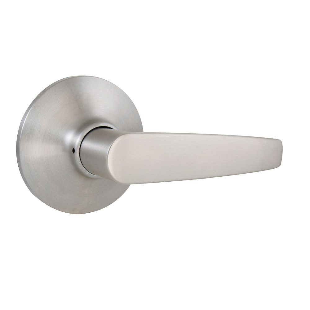 Defiant Olympic Hall Closet Passage Door Lever In Stainless Steel The Home Depot Canada