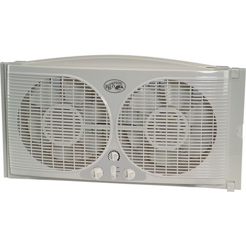 9 In. Window Fan With Thermostat