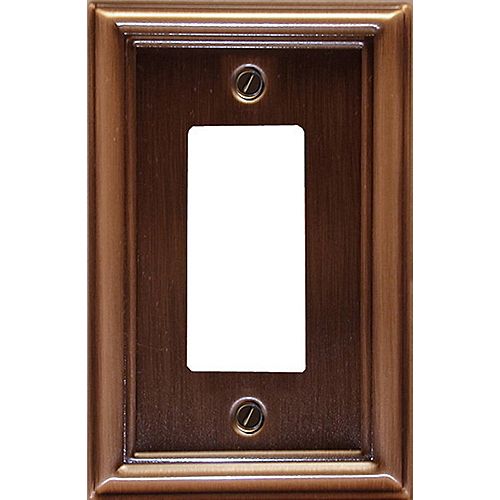 Oil Rubbed Bronze Wall Plates Switch Covers The Home Depot Canada - Oil Rubbed Bronze Cable Wall Plate