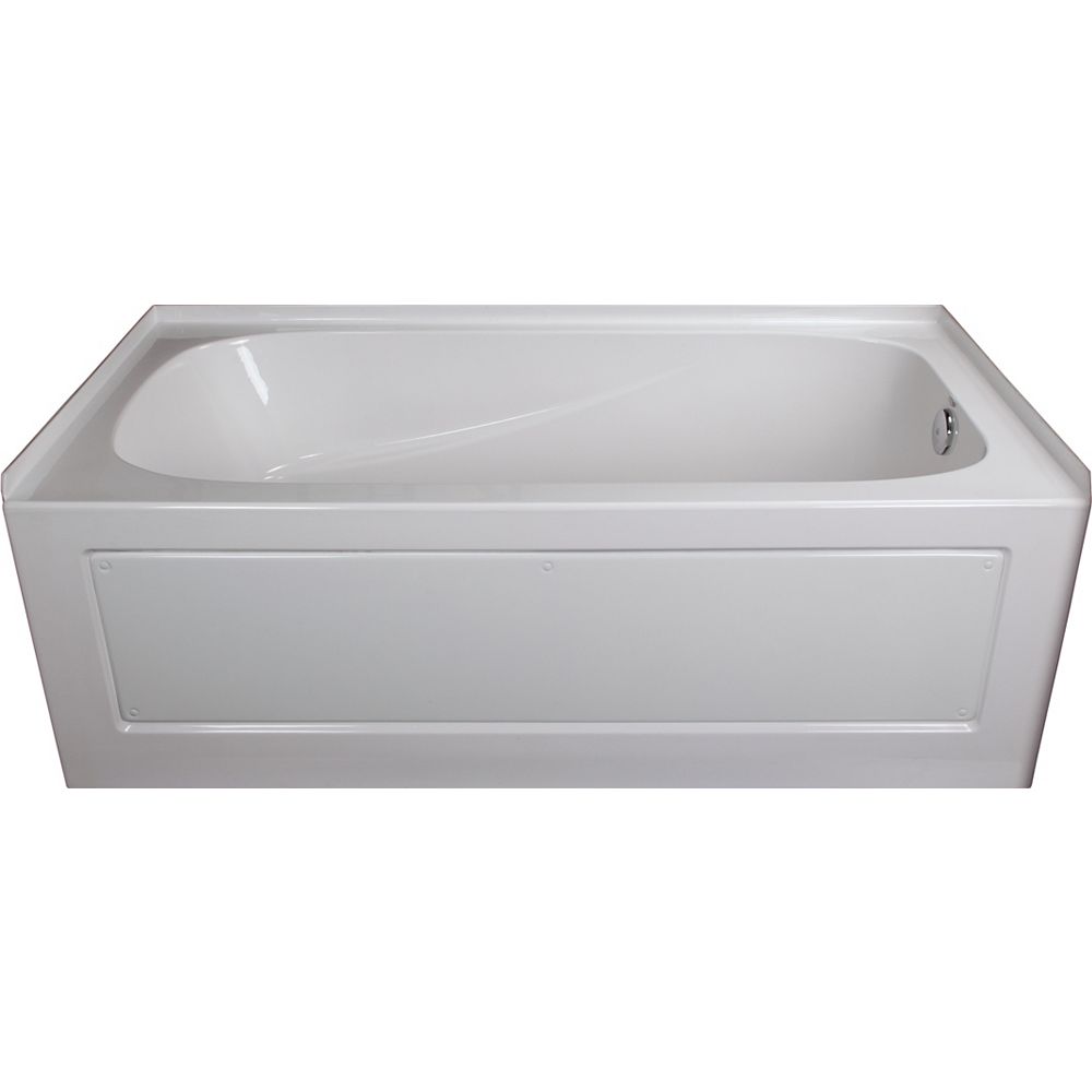 Mirolin Sydney 5 Ft Acrylic Alcove Non, Home Depot Bathtubs With Jets
