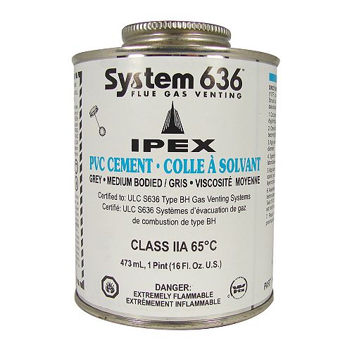 PVC CEMENT - 473ml - System 636