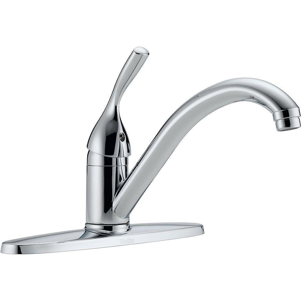 Delta Classicsingle Handle Kitchen Faucet Chrome The Home Depot Canada