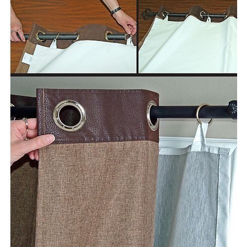 Thermalogic Curtain Liners Curtains Ds The Home Depot Canada Thermalogic Curtain Liners Curtains, Thermalogic Curtain Liner