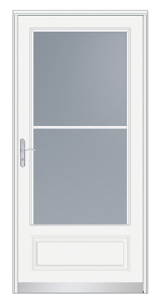White Screen Doors Exterior, Sliding Patio Screen Door Home Depot Canada