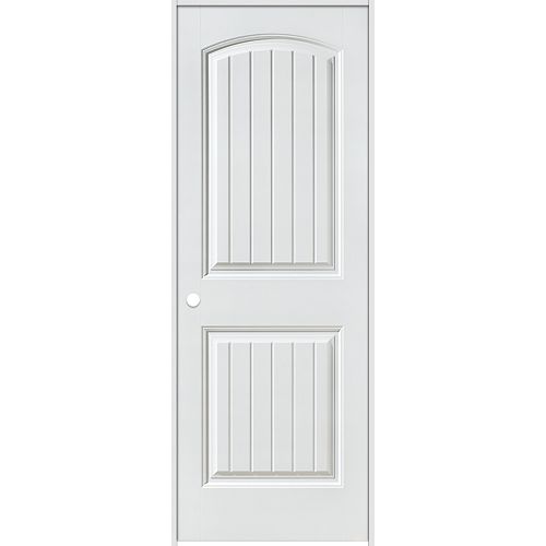 32-inch x 80-inch Primed Cheyenne Hollow Core Smooth Single Prehung Interior Door