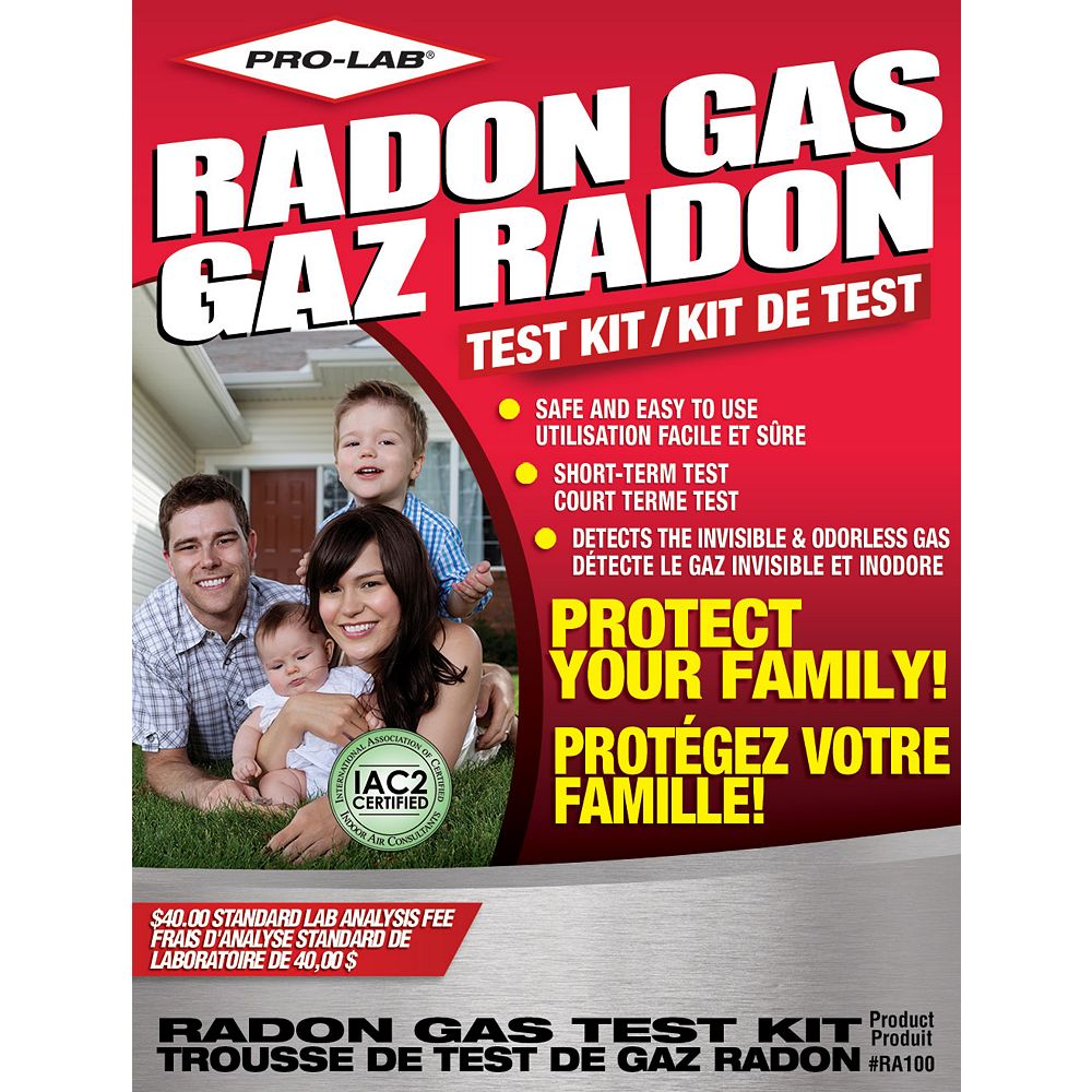 PROLAB RA100 Radon Gas Test Kit The Home Depot Canada