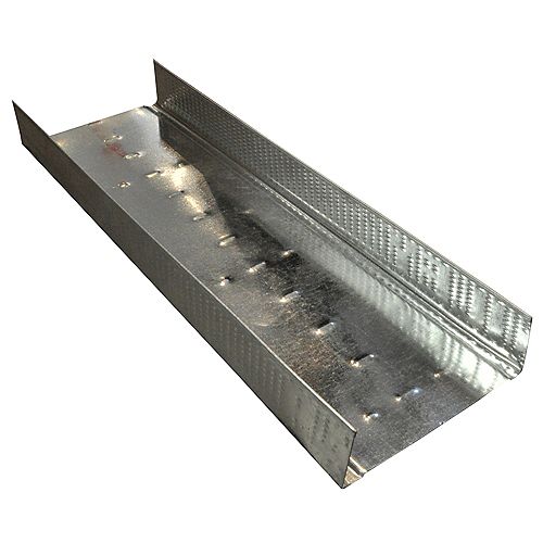 Bailey Platinum Plus 3- 5/8 inch x 10 ft. Galvanized Steel Wall Framing Track