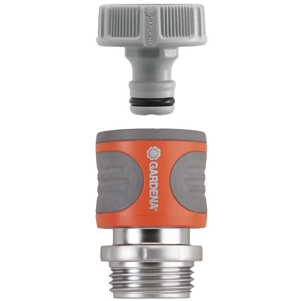 GARDENA Premium Tap End Female Hose End Set The Home Depot Canada