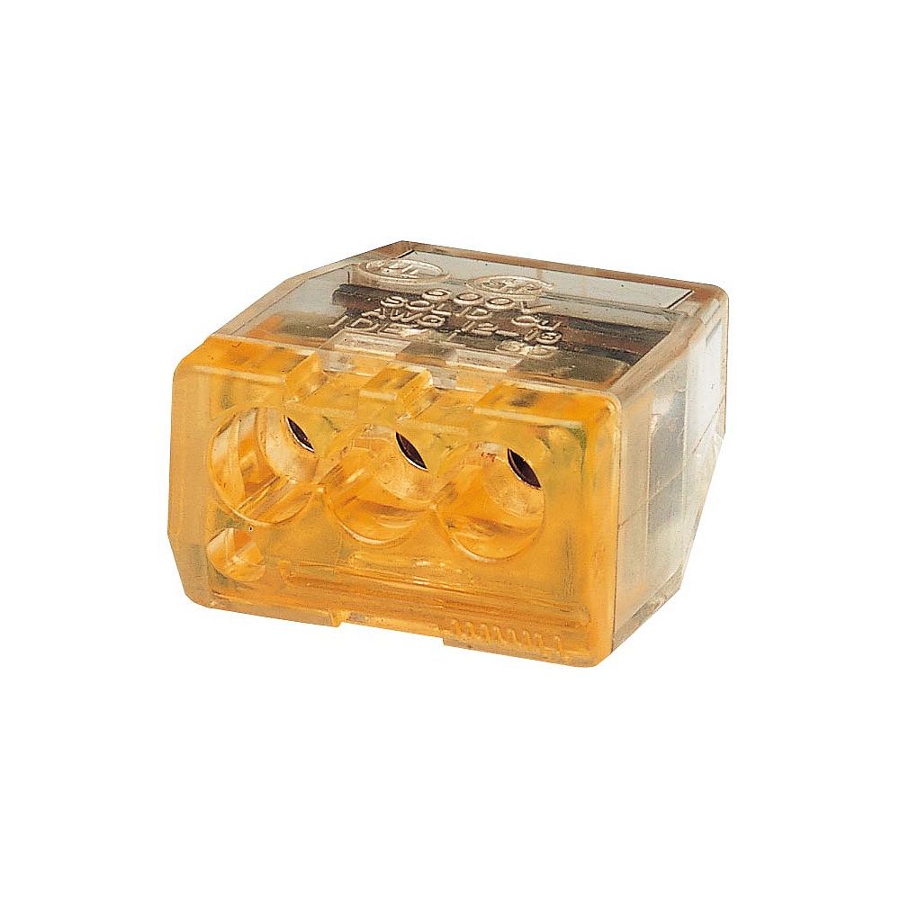 IDEAL 3 Port PushIn Wire Connector The Home Depot Canada