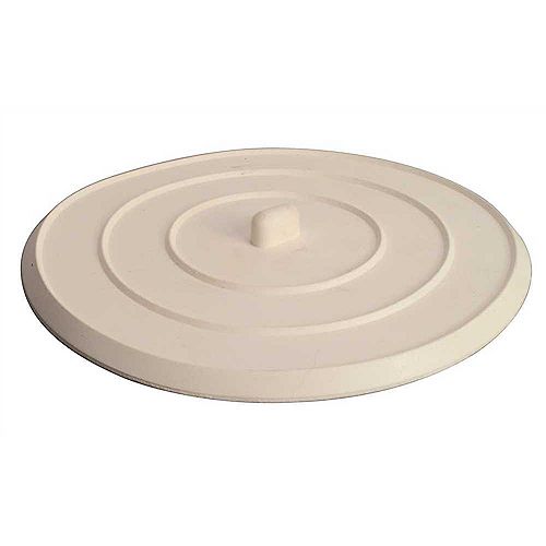 Flat Suction Sink Stopper , 4-1/2-inch