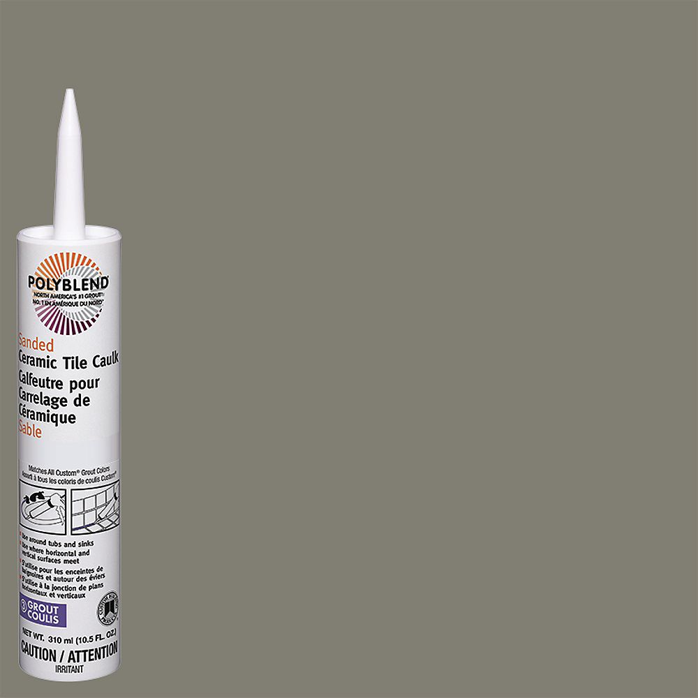 Custom Building Products Polyblend 09 Natural Gray 10.5 oz. Sanded