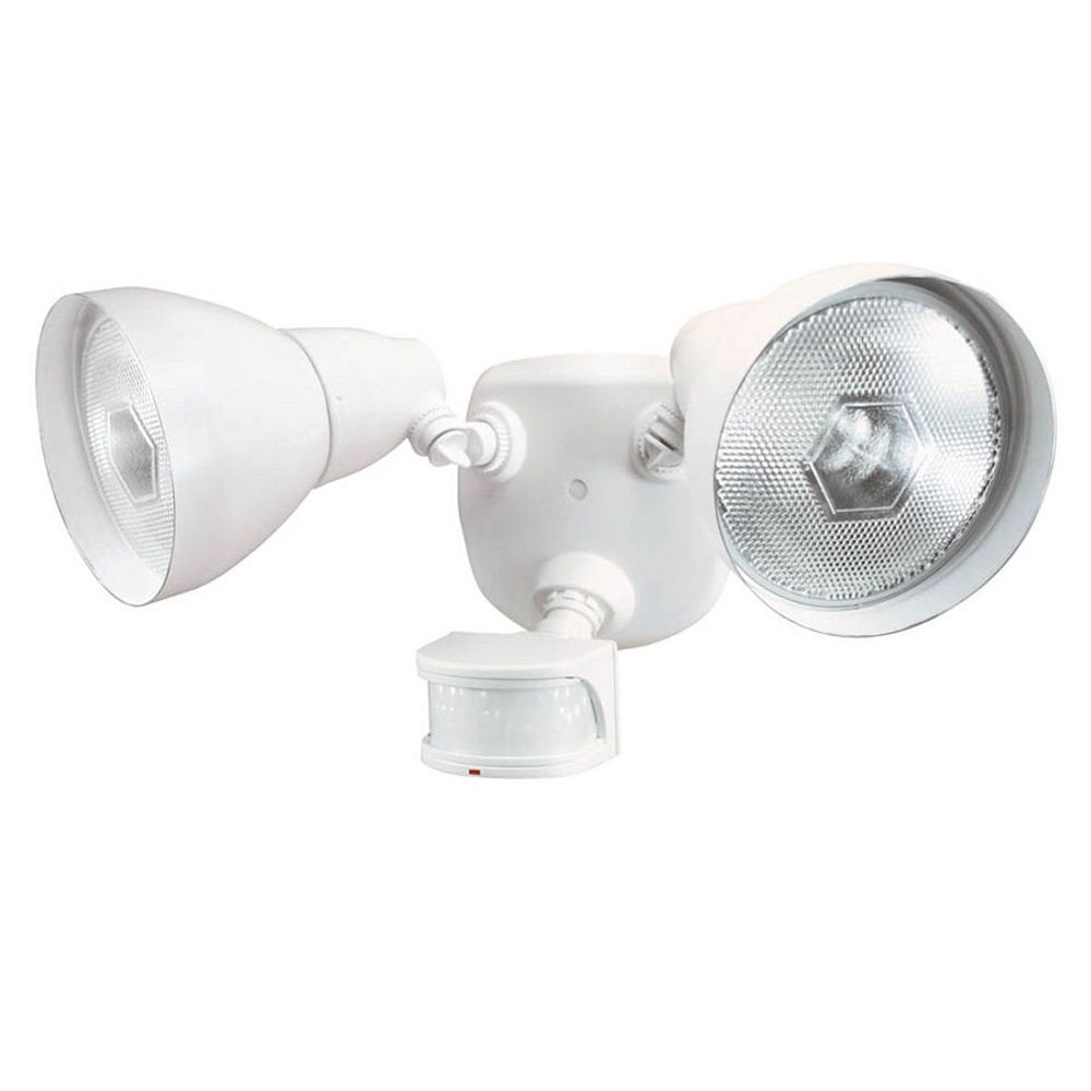 Defiant 270° White Motion Outdoor Security Light | The Home Depot Canada