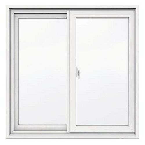 31 5/8-inch x 30 7/8-inch 1700 Series Sliding Vinyl Clad Window with 4 9/16-inch Frame