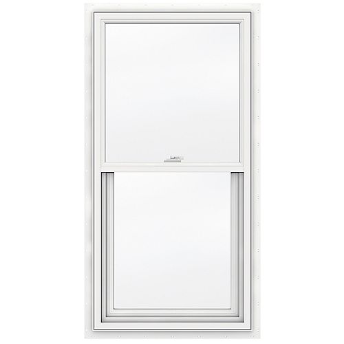 JELD-WEN Windows & Doors 3500 Series 24X48 Vinyl Single Hung Window. White